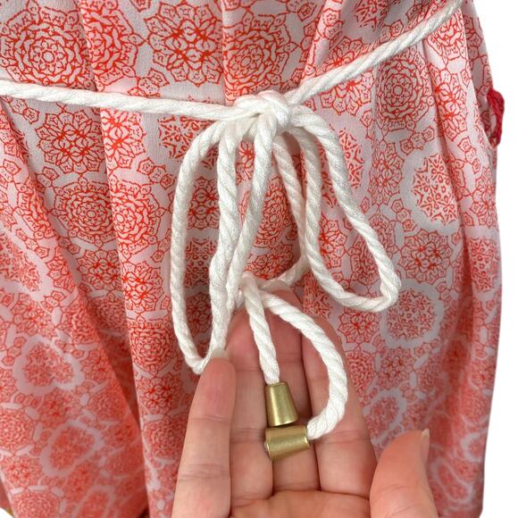 Peter Som x Design Nation NWT Chakra Coral Belted Halter Sundress SZ XS - Picture 5 of 12